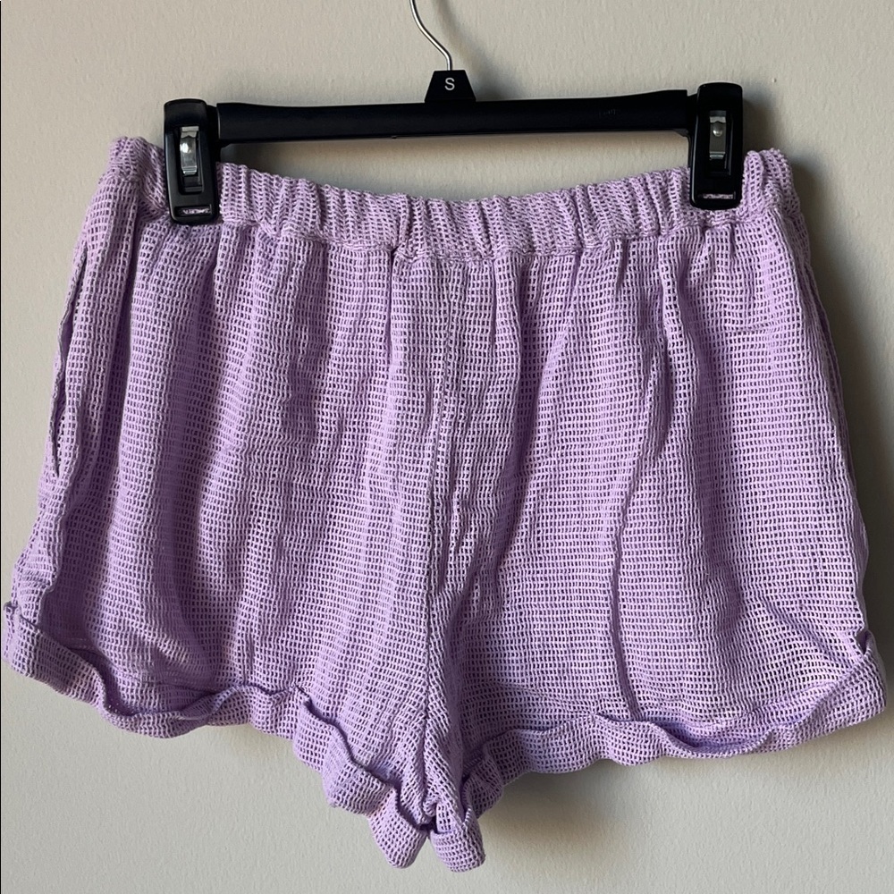Lavender urbanoutfitters Knit Shorts - Picture 3 of 3